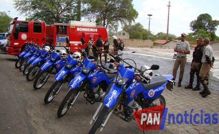  Mais motocicletas e viaturas para o Corpo de Bombeiros em Paulo Afonso.