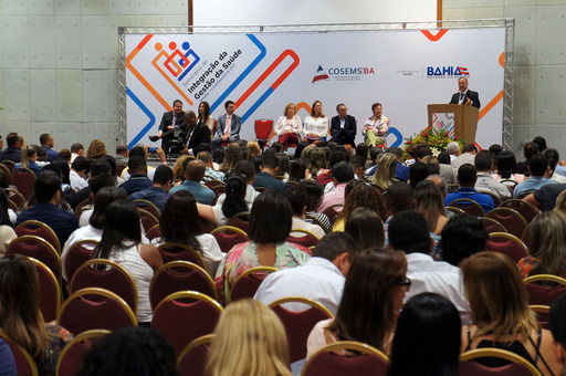  Encontro reúne 800 participantes para debater planejamento e gestão na saúde pública