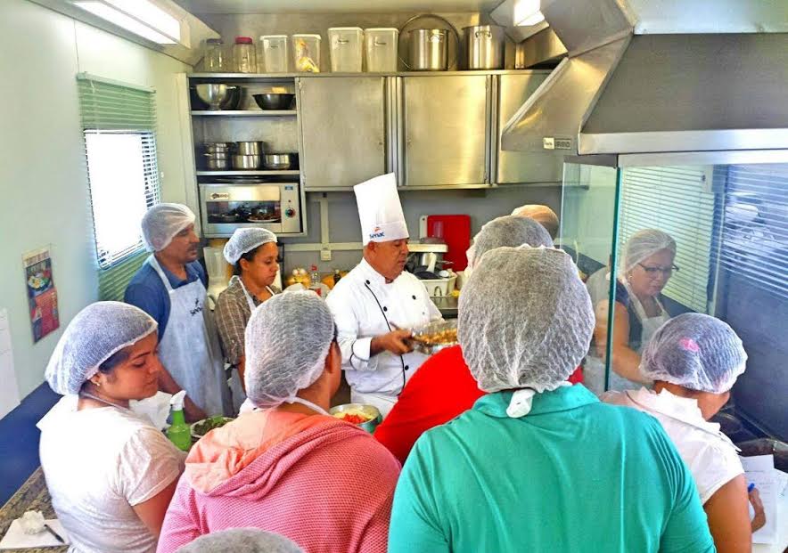  SENAC Móvel disponibilizam vagas para cursos e oficinas de gastronomia