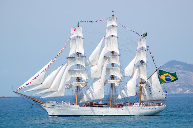  Navio veleiro Cisne Branco chega ao Porto de Salvador e abre para visitação