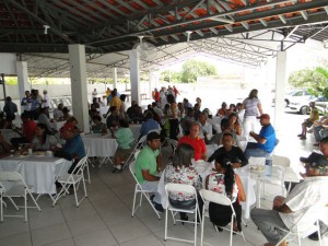  Servidores municipais e representantes da área rural anteciparam a comemoração da Páscoa