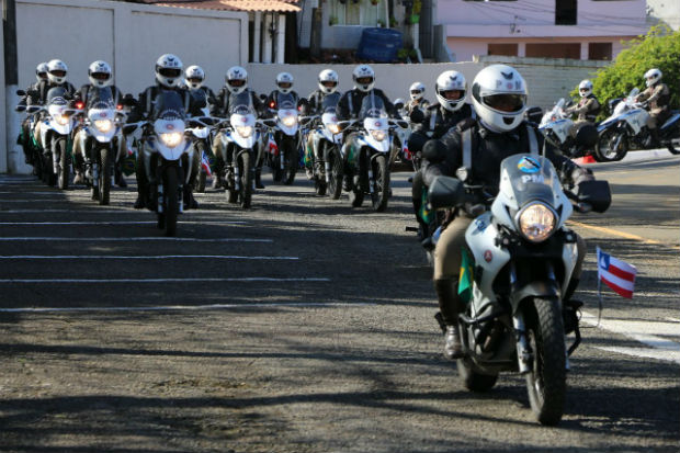  Esquadrão Águia capacita 23 profissionais para policiamento em motocicletas