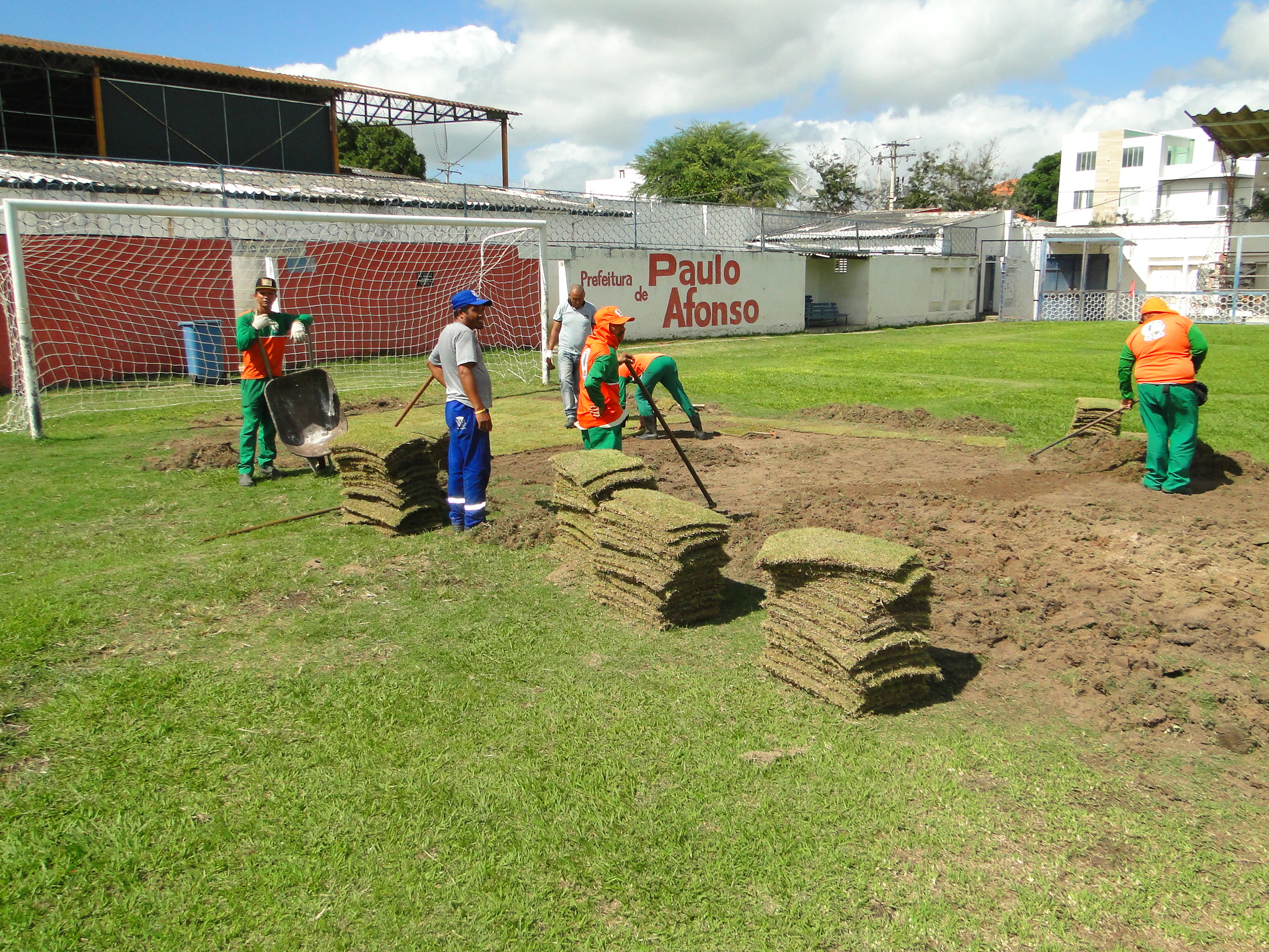  Estádio Álvaro de Carvalho passa por melhorias