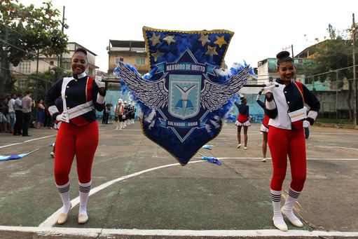  Fanfarras de escolas estaduais ensaiam para desfile do 7 de Setembro