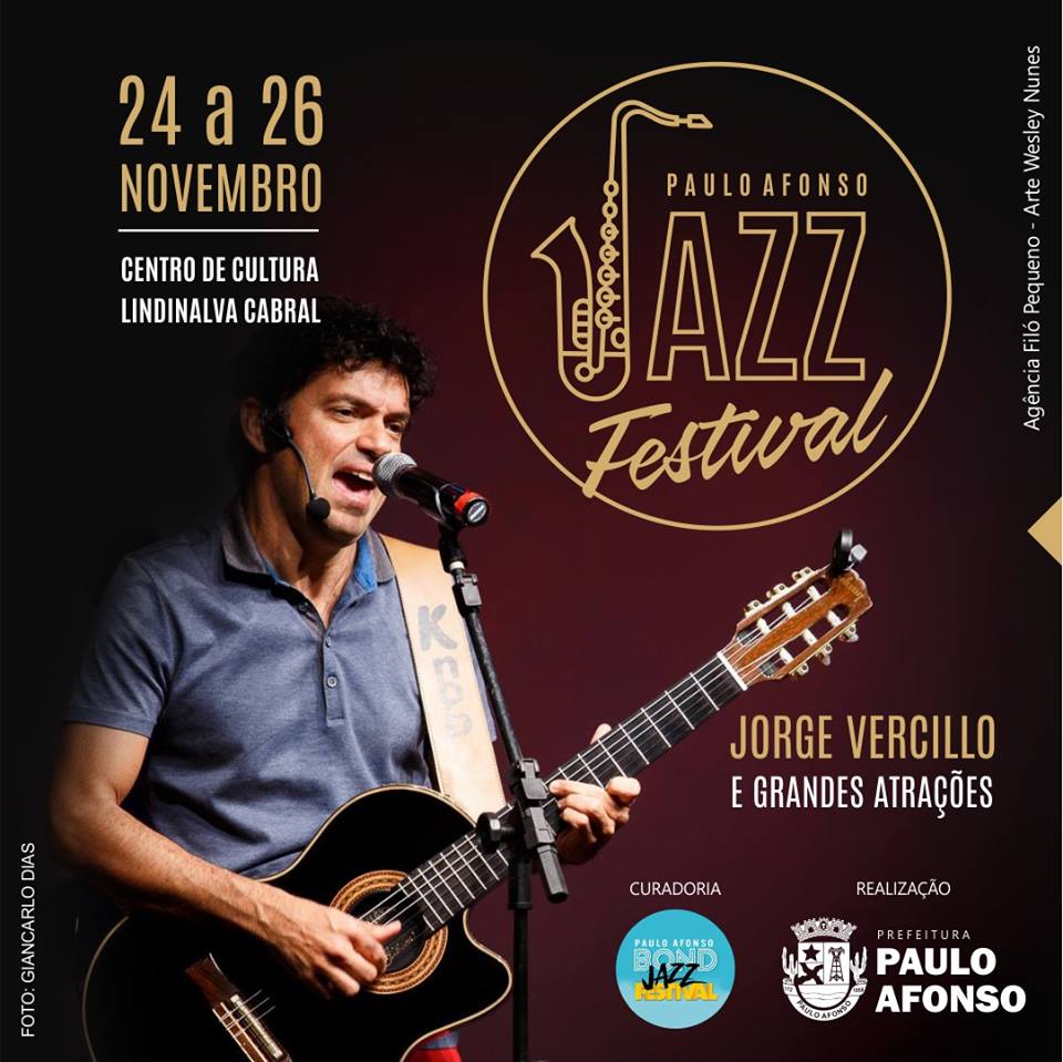  Nos dias 24,25 e 26 o 2º Paulo Afonso Jazz Festival