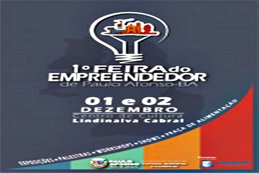  1ª Feira do Empreendedor de Paulo Afonso começa nesta sexta-feira, 1º/12