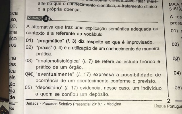  Após polêmica em vestibular de medicina na BA, universidade cancela prova e marca nova avaliação