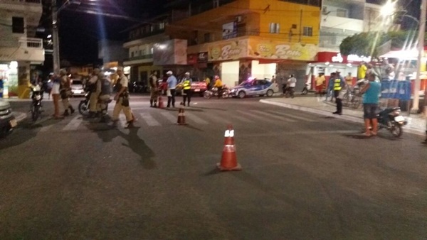  Operação quatro forças foi realizada em Paulo Afonso, no centro da cidade e no BTN