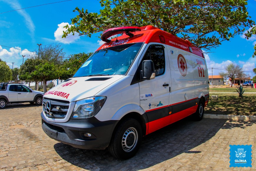  SAMU 192: unidade de ambulância do Serviço de Atendimento Móvel de Urgência foi entregue ao município de Glória