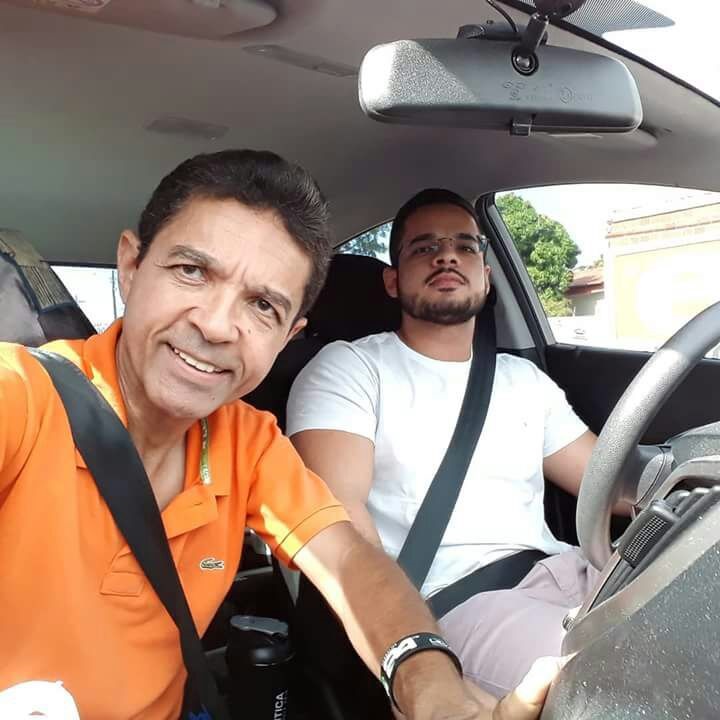  Acidente de carro com Adauto e o filho