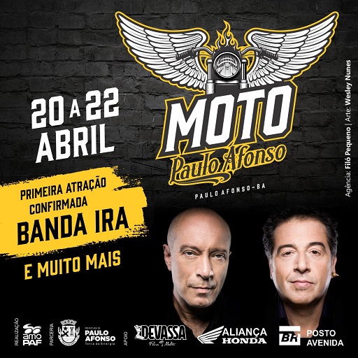  Banda Ira é a primeira atração confirmada no Moto Paulo Afonso 2018