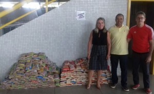  Alimentos arrecadados em passeio ciclístico foram entregues ao Banco de Alimentos de Paulo Afonso