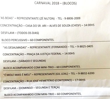  Carnaval em Paulo Afonso: quatro dias de folia com Blocos de Rua