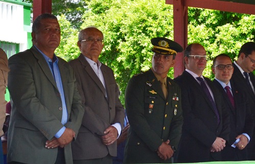  Vereador Marcondes Francisco dos Santos prestigia homenagem ao Exército