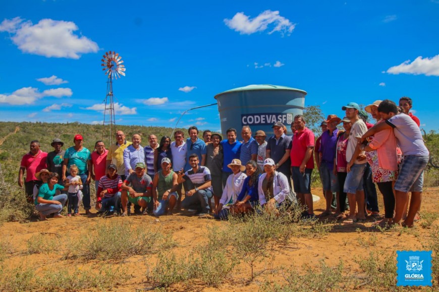  Nossa Água: Governo Municipal inaugura poços artesianos nas Comunidades Lagoinha e Alagoinha, no Raso da Catarina