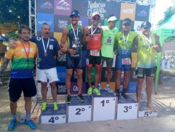  Atleta pauloafonsino conquista 1º lugar em competição de triátlon Capital Baiana