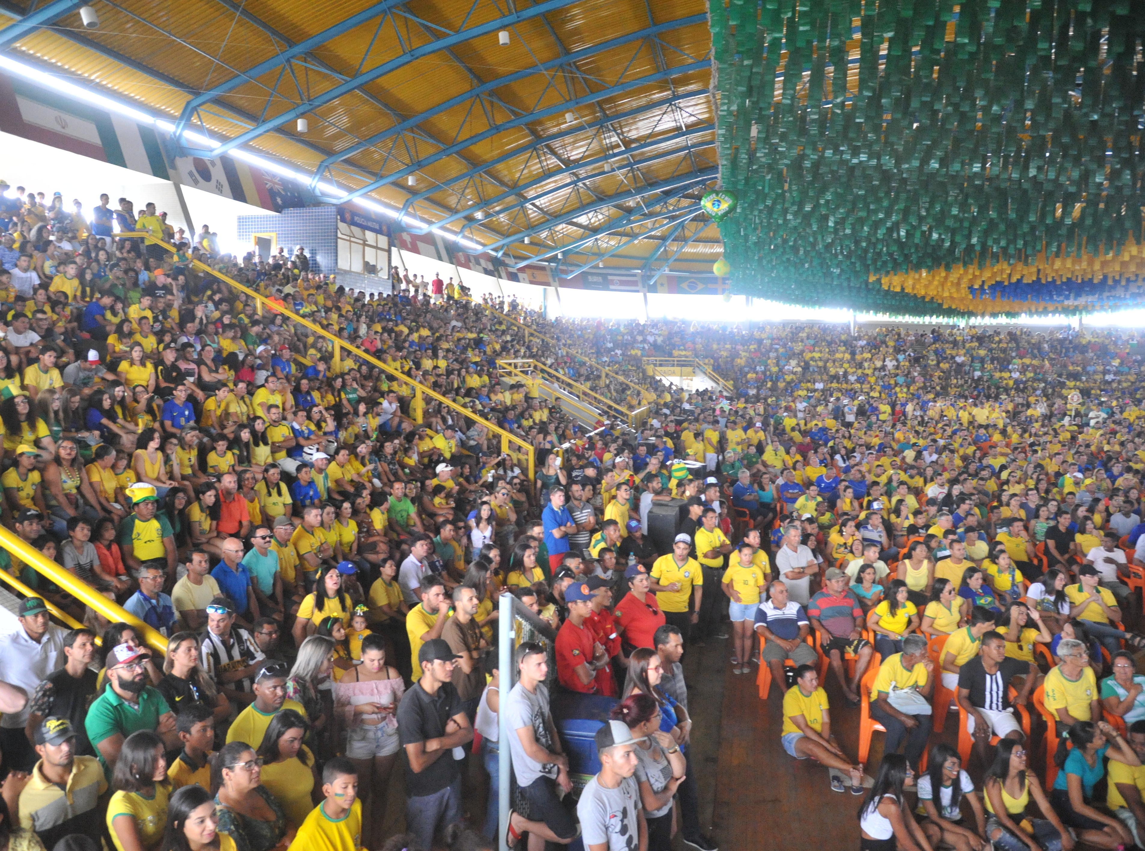  Brasil x Bélgica: torcida promete agitar Arena da Copa nesta sexta-feira