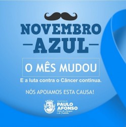  Ações do Novembro Azul nas unidades de saúde têm início nesta sexta (9)