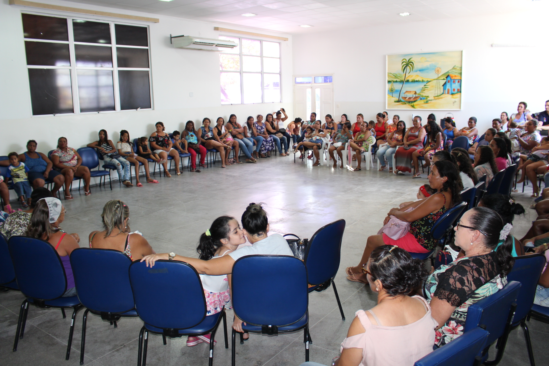  Famílias participam de palestra sobre Combate a Gravidez precoce na Adolescência