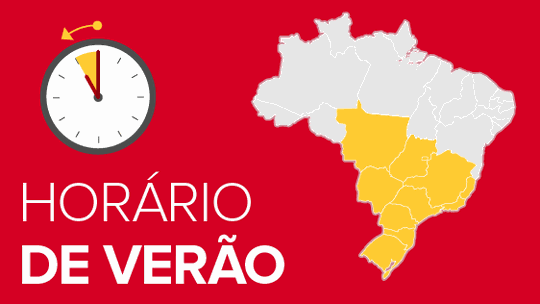  Horário de verão termina neste fim de semana em 10 estados e no DF