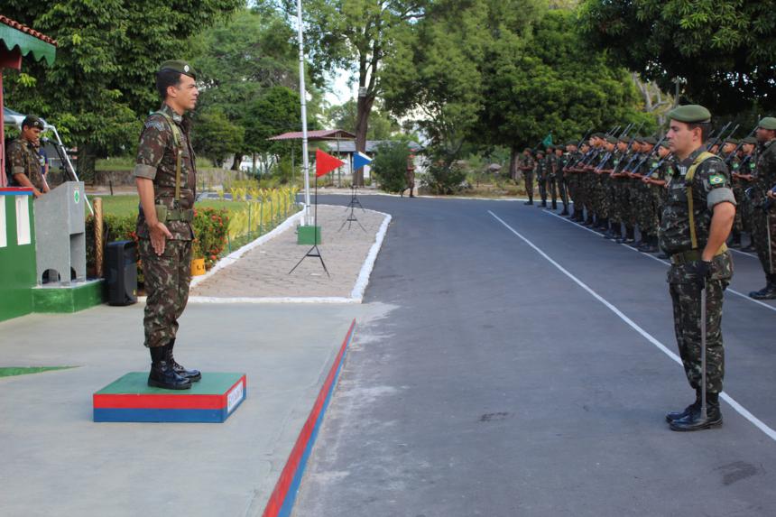  1ª Cia de Infantaria realiza formatura alusiva ao Dia da Arma de Infantaria em Paulo Afonso