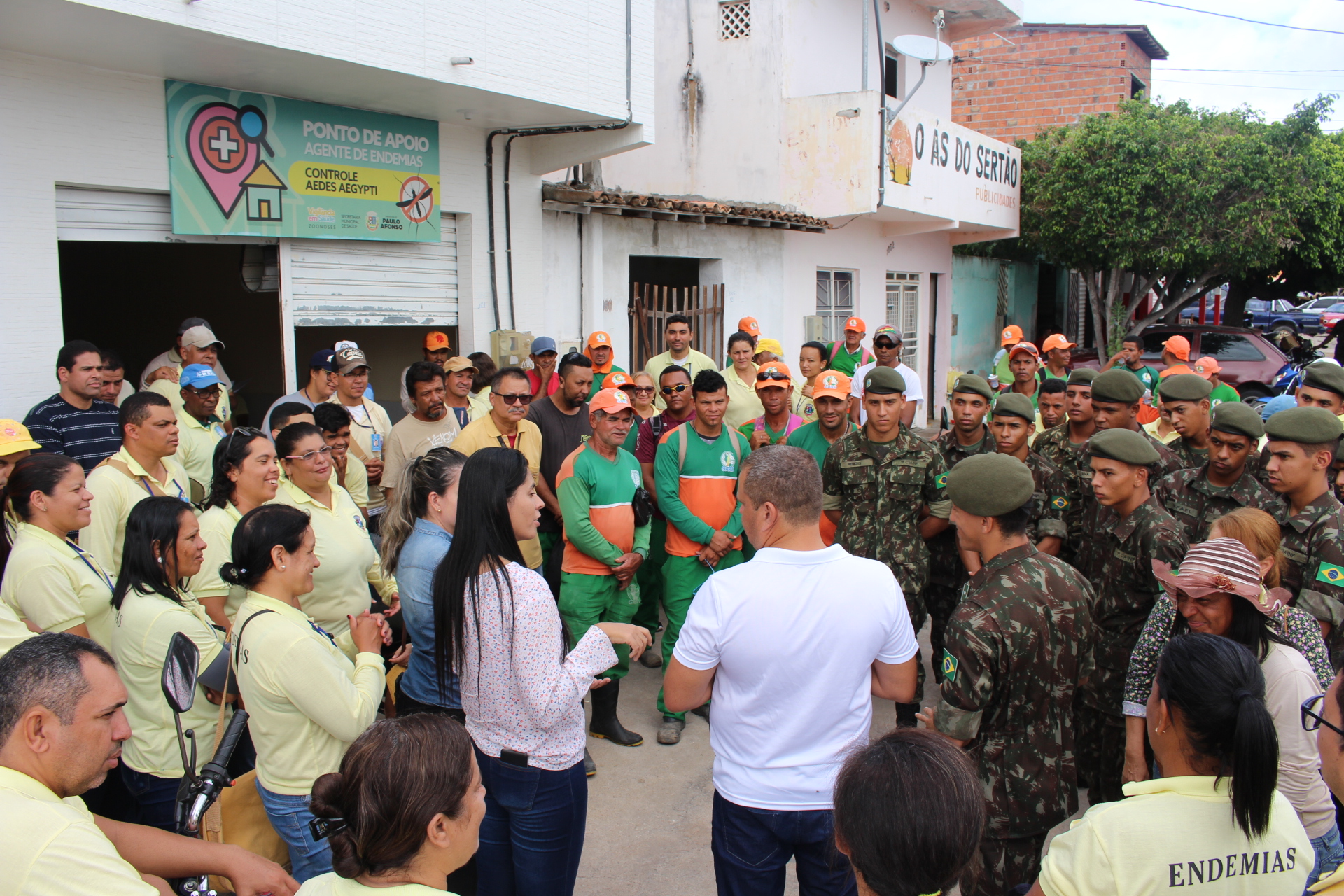  BTN recebe visita do Mutirão de combate ao aedes aegypti