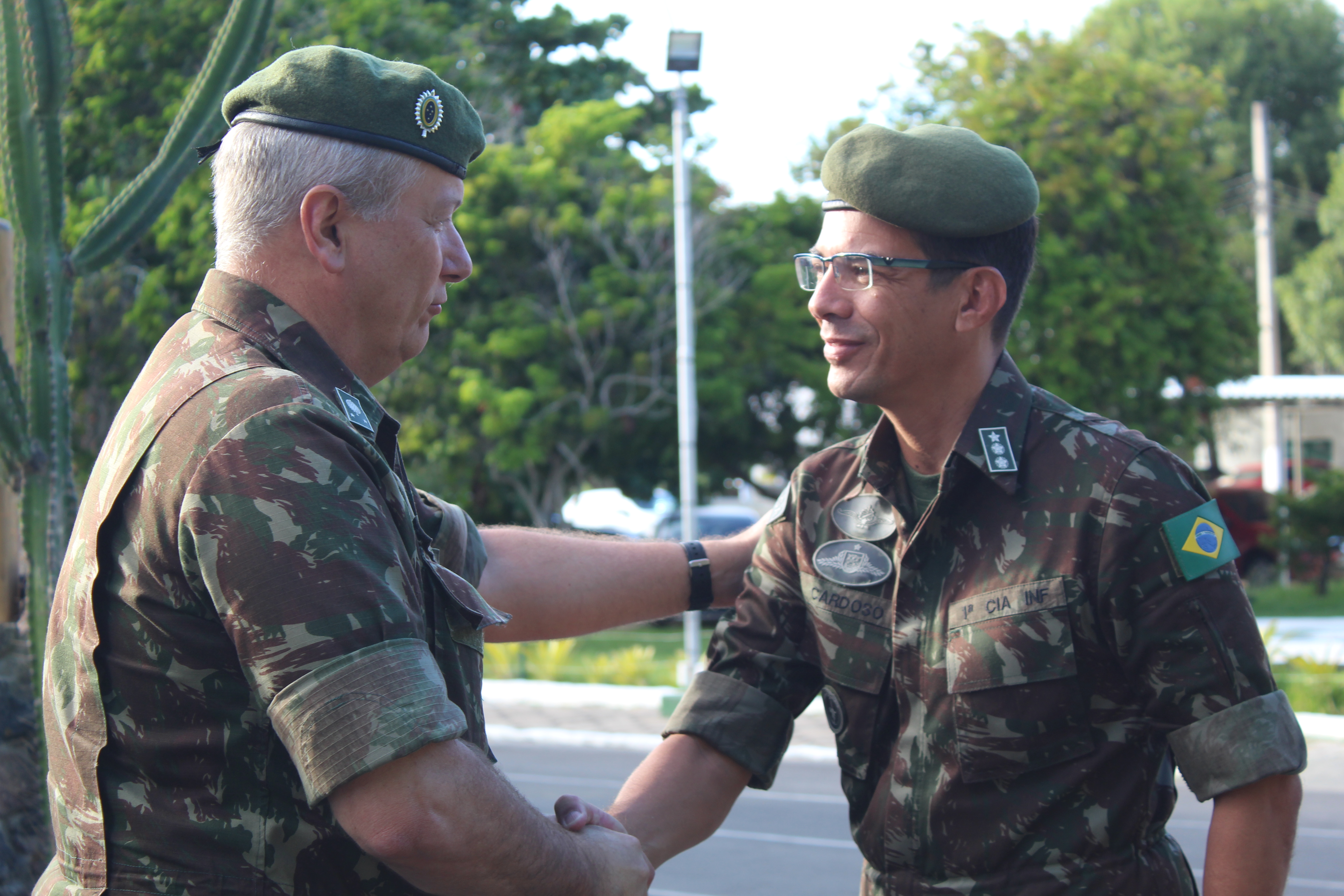  Visita do General Guedon a 1ª Companhia de Infantaria