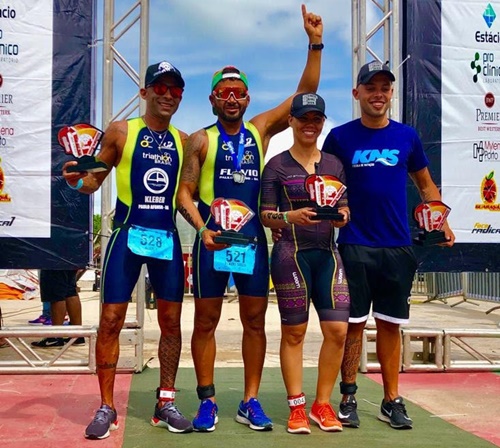  Pauloafonsinos são destaques em pódio alagoano no Circuito de Triathon