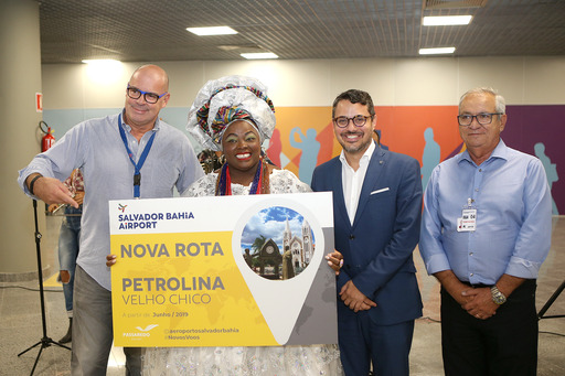  Novo voo Salvador-Petrolina incrementa turismo no norte da Bahia