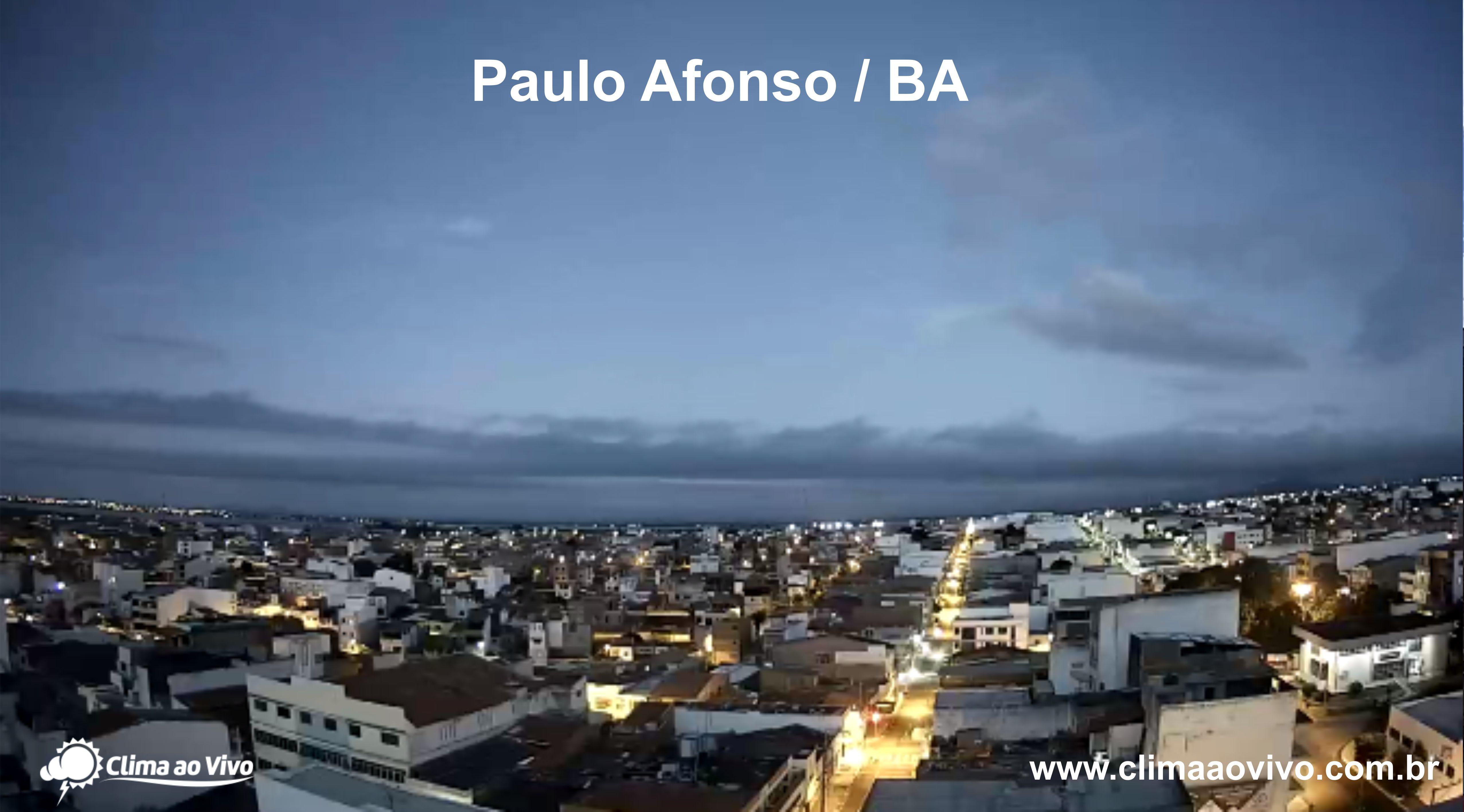  Paulo Afonso ganha uma câmera de monitoramento climático, disponível gratuitamente na internet