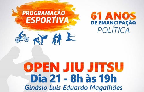  Na semana das comemorações da Emancipação Política de Paulo Afonso, acontece o Open de Jiu Jitsu