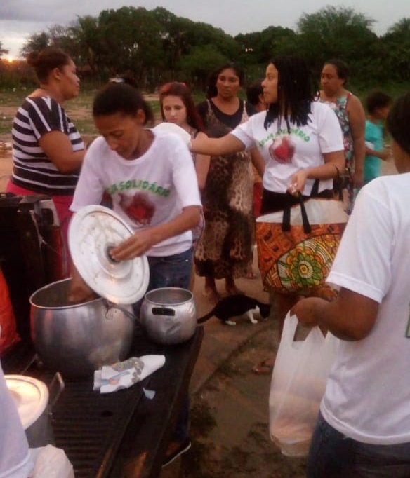  Projeto Social: Seja Solidário realizada mais uma ação social, distribuição de sopa e pães, conheça o projeto