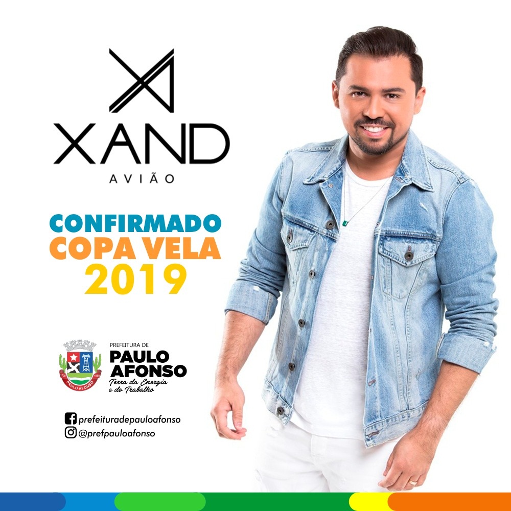  Xand Avião, Capital Inicial e Saulo, estão confirmados na Copa Vela 2019