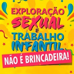  Campanha contra abuso, exploração sexual e trabalho Infantil durante a Copa Vela