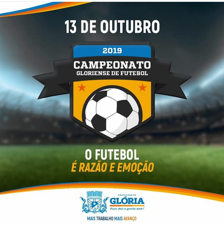  Glória-BA – Campeonato Municipal de Futebol tem inicio nesse domingo, dia 13