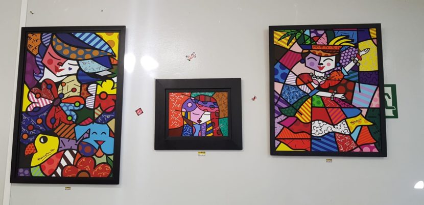  Paulo Afonso recebe exposição do artista plástico Romero Britto no Memorial Chesf