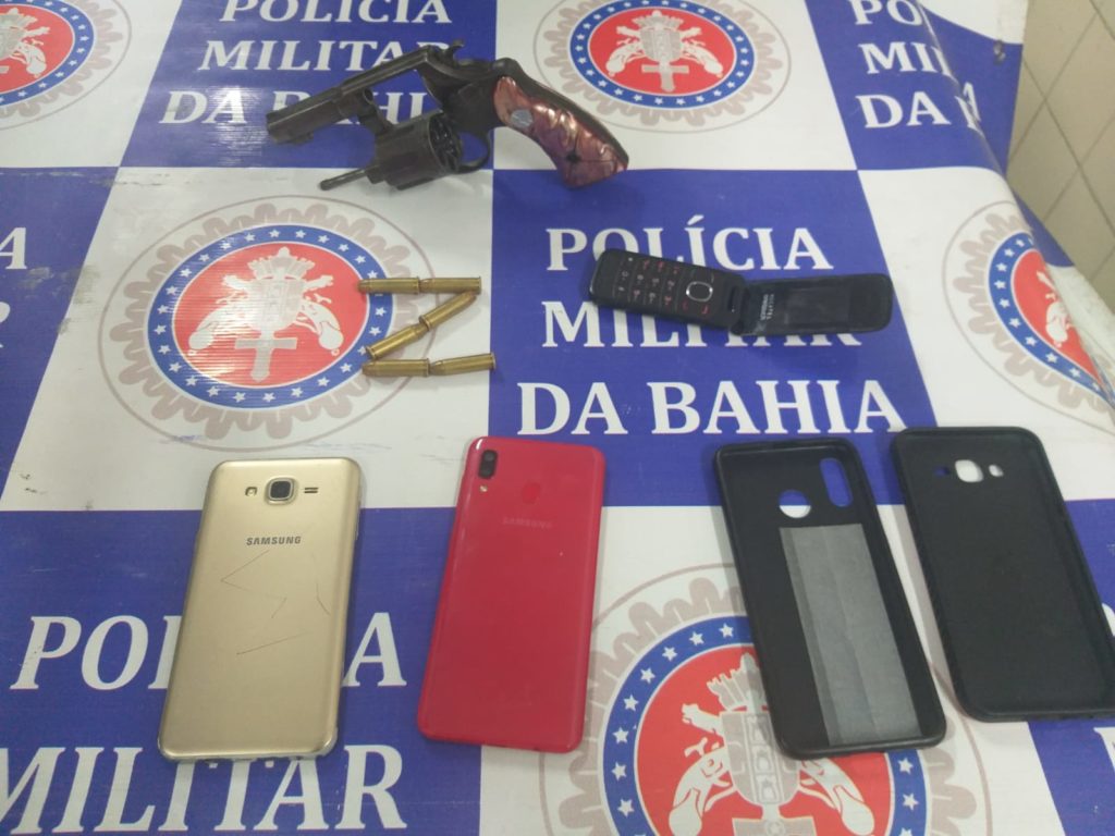  Policiais do 20° BPM prendem dois acusados de assaltos à mão armada no BTN, Jardim Bahia e Prainha