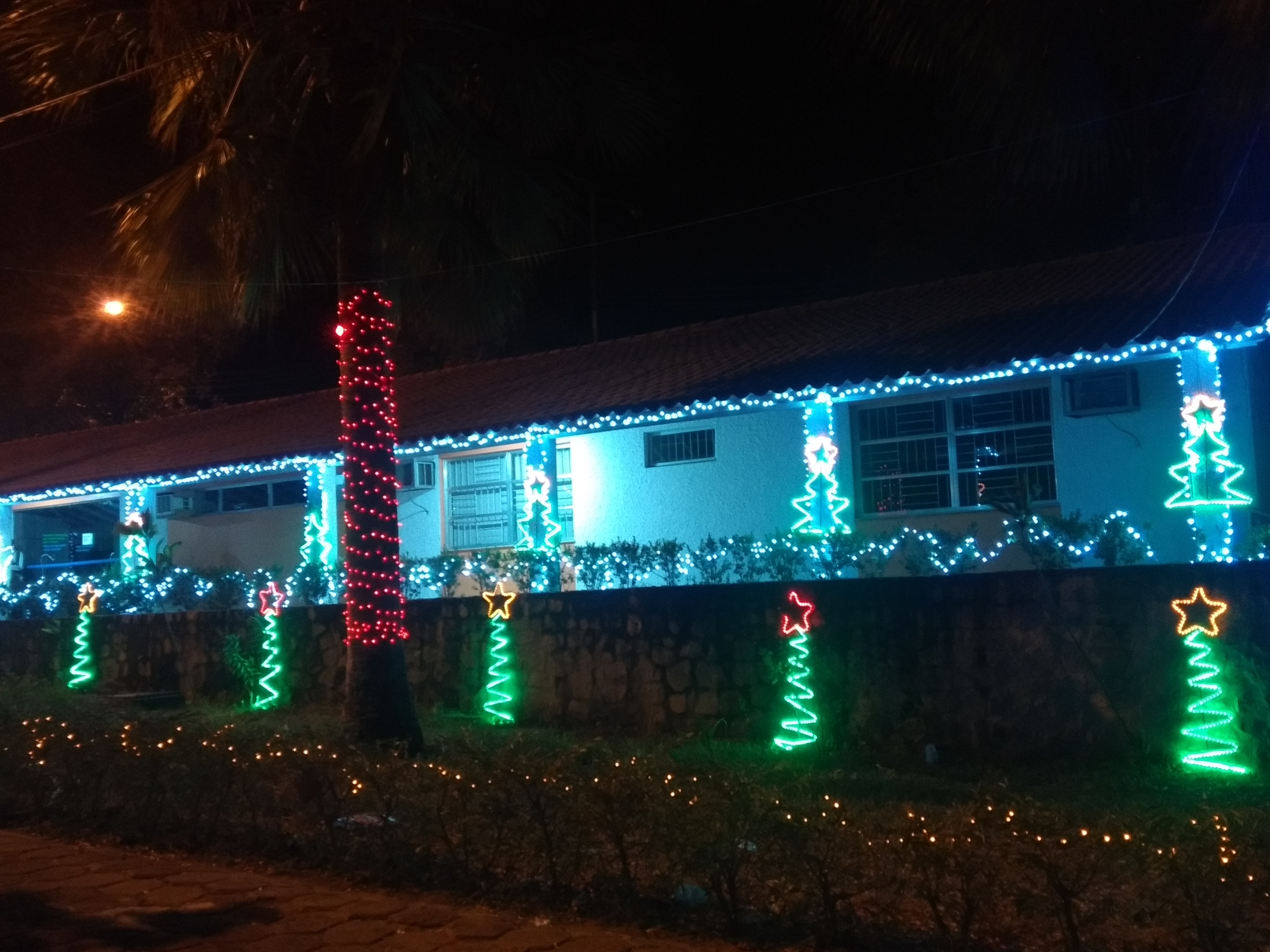  Chesf e a decoração iluminada com luzes para o Natal