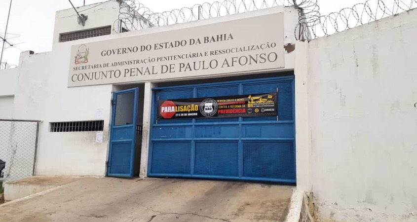  Agentes Penitenciários de Paulo Afonso aderem à paralisação estadual de 48hs