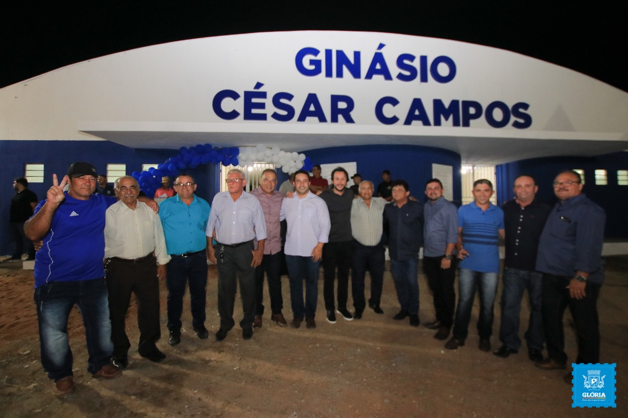  Povoado Quixaba: Governo Municipal inaugura o Ginásio Poliesportivo Municipal César Campos