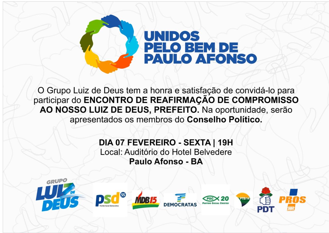  Encontro: Unidos pelo bem de Paulo Afonso