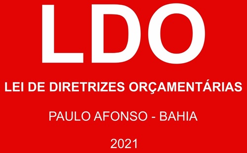  Propostas para elaboração da LDO 2021 podem ser apresentadas até 12 de abril