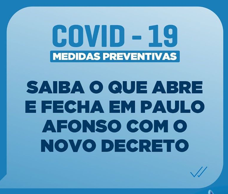  Prorrogado o fechamento do comércio e ficam estipuladas multas de R$ 20 a 50 mil, em caso de descumprimento