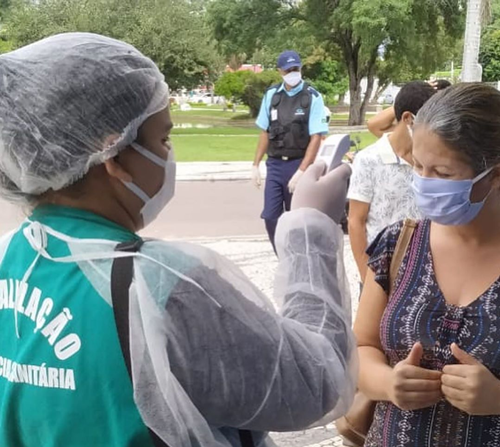  Covid-19: equipes das barreiras móveis estão atuando em locais de grande aglomerações