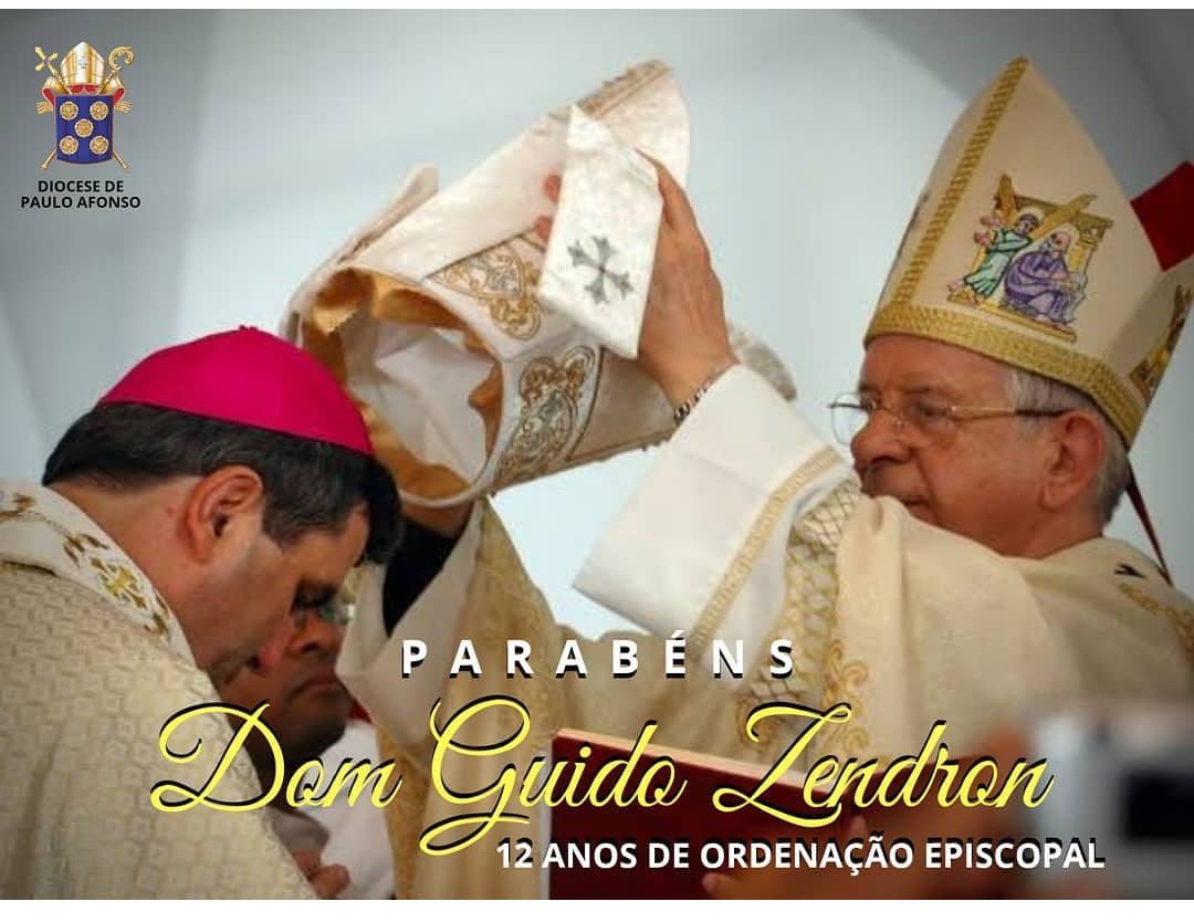  12 anos de sagração episcopal do Bispo Diocesano, Dom Guido Zendron