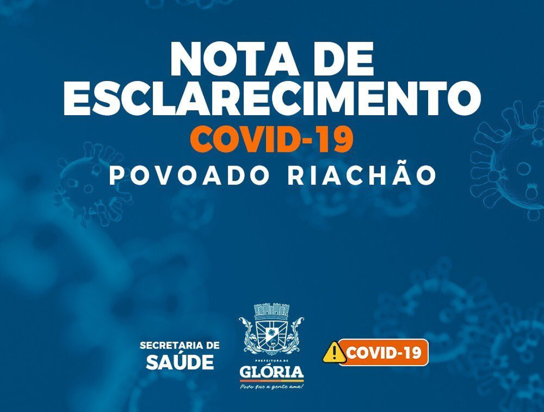  Glória – BA: Boletim Covid-19 de 25 de junho