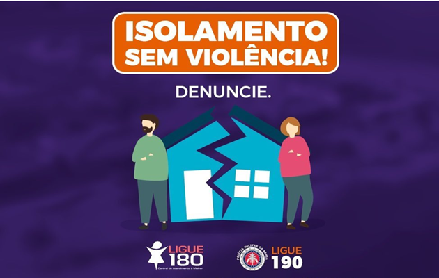  Covid-19: Isolamento sem Violência