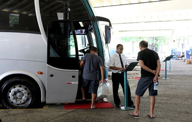  Transporte intermunicipal continua suspenso