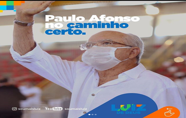  Luiz de Deus é candidato a reeleição em Paulo Afonso