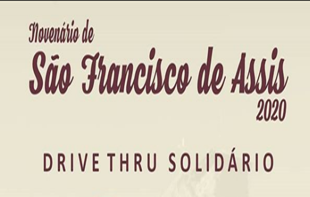  Doe alimentos no Drive Thru solidário da Festa de São Francisco 2020